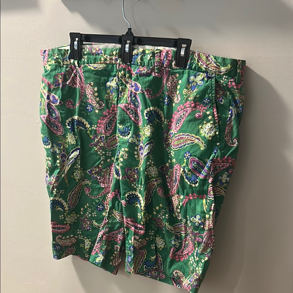 Polo by Ralph Lauren Green Paisley Men's Shorts